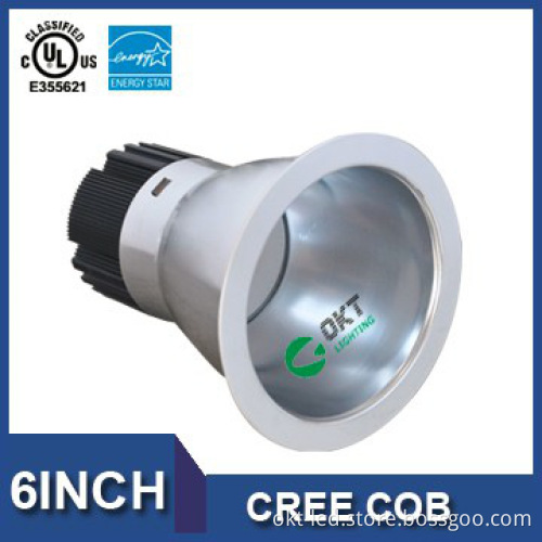US market 5 Years Warranty 6inch 27W led downlight recessed
